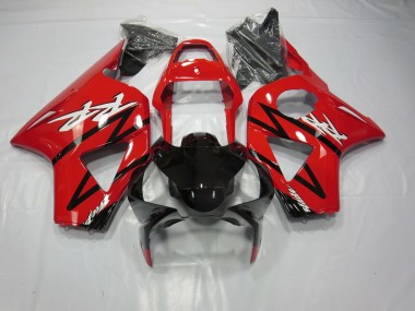 02-03 Rot Glänzend & Schwarz CBR954RR Motorrad Verkleidung