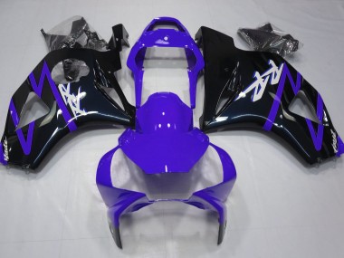 02-03 Schwarz Glänzend & Lila CBR954RR Motorrad Verkleidung