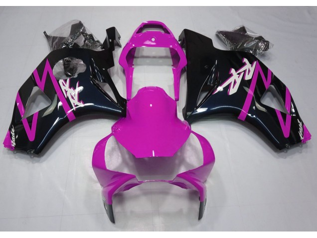 02-03 Schwarz Glänzend & Pink CBR954RR Motorrad Verkleidung