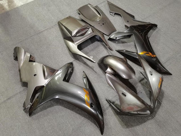 02-03 Silber Glänzend & Gold R1 Motorrad Verkleidung 02-03 Silber Glänzend & Gold R1 Motorrad Verkleidung