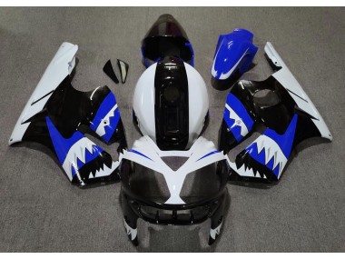 02-05 Blauer Hai ZX12R Motorrad Verkleidung