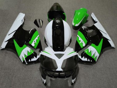 02-05 Grüner Hai ZX12R Motorrad Verkleidung