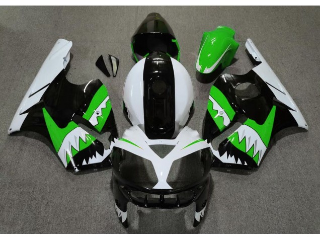 02-05 Grüner Hai ZX12R Motorrad Verkleidung