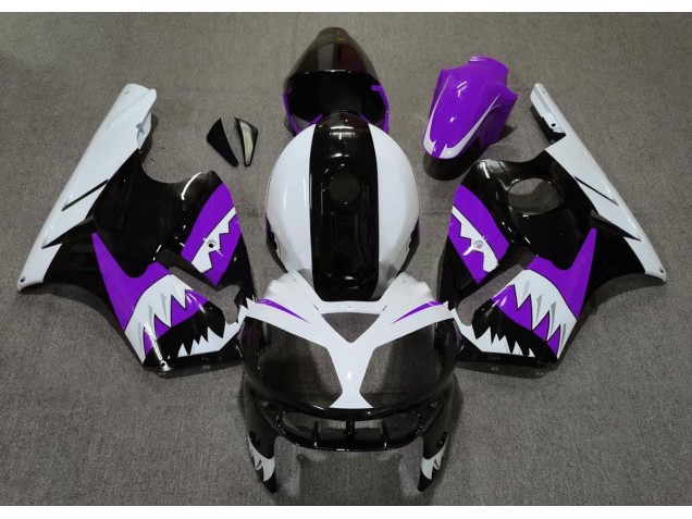 02-05 Lila Hai ZX12R Motorrad Verkleidung