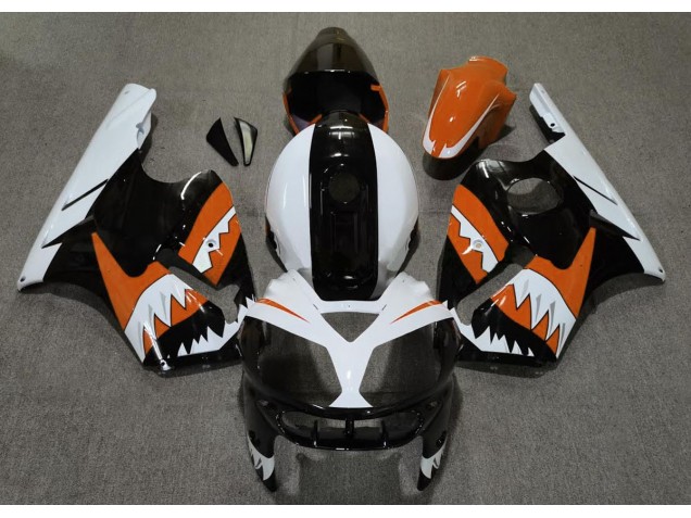 02-05 Orange Hai ZX12R Motorrad Verkleidung