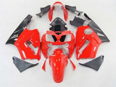 02-05 Rot Glänzend ZX12R Motorrad Verkleidung