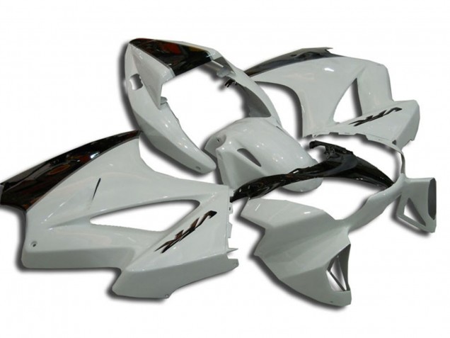 02-12 Glänzend Weiß VFR800 Motorrad Verkleidung