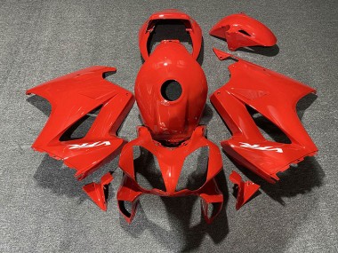 02-12 Rot Glänzend VFR800 Motorrad Verkleidung