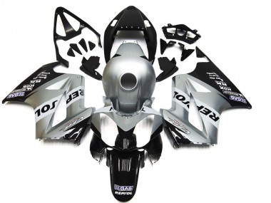 02-12 Silber Repsol VFR800 Motorrad Verkleidung