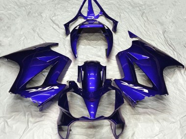 02-12 Tiefes Blau Schlicht VFR800 Motorrad Verkleidung