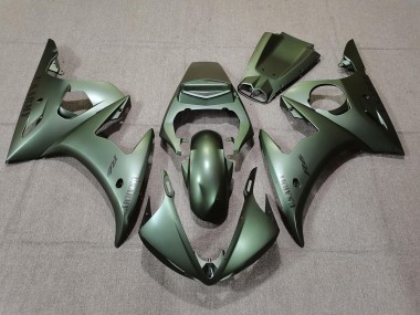 03-04 Armeegrün R6 Motorrad Verkleidung