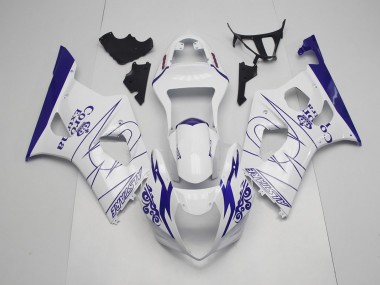03-04 Blau & Weiß Corona GSXR 1000 Motorrad Verkleidung