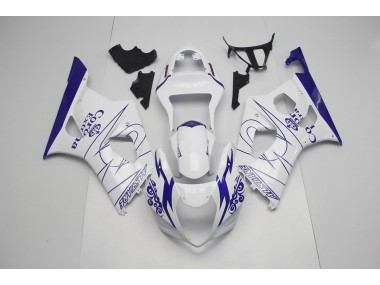 03-04 Blau & Weiß Corona GSXR 1000 Motorrad Verkleidung