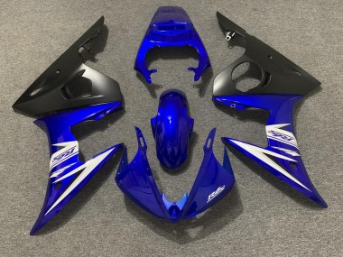 03-04 Blauweiß & Matt Schwarz R6 Motorrad Verkleidung