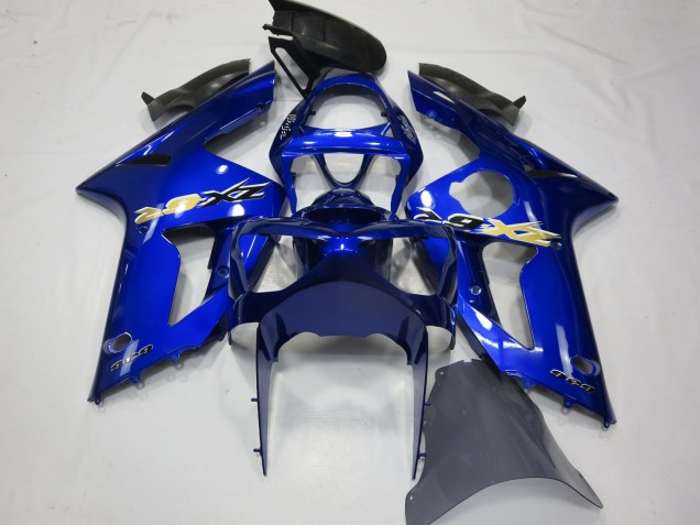 03-04 Blau OEM Stil ZX6R Motorrad Verkleidung