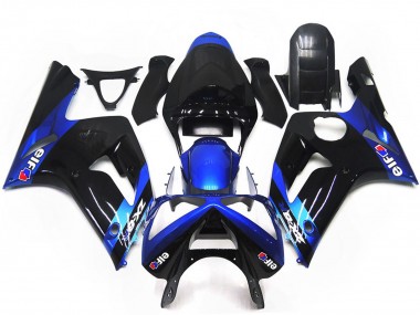 03-04 Blau & Schwarz Glänzend Elf ZX6R Motorrad Verkleidung