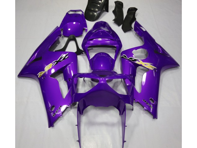 03-04 Glanz Lila ZX6R Motorrad Verkleidung 03-04 Glanz Lila ZX6R Motorrad Verkleidung