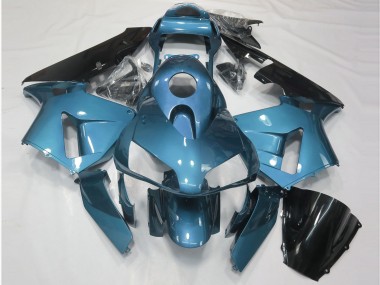 03-04 Glänzend Hellblau CBR600RR Motorrad Verkleidung