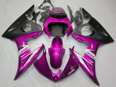 03-04 Glanzrosa & Weiß R6 Motorrad Verkleidung