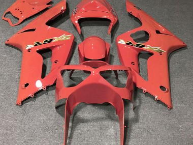 03-04 Grapefruit ZX6R Motorrad Verkleidung