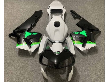03-04 Grüne Spritzer CBR600RR Motorrad Verkleidung