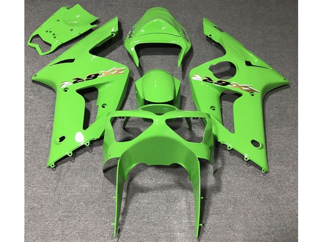 03-04 Hellgrün ZX6R Motorrad Verkleidung