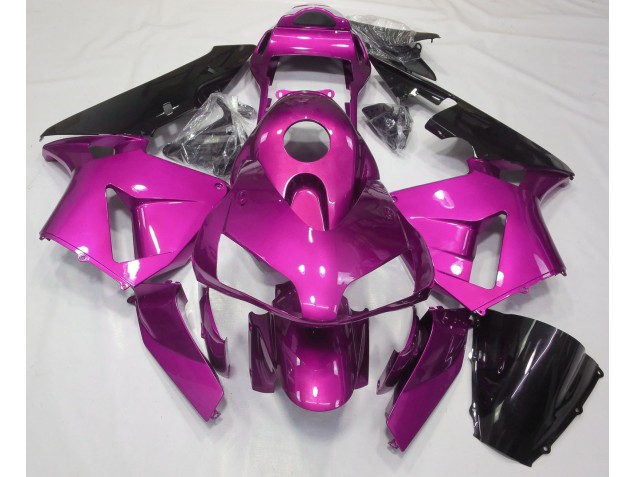 03-04 Hot Pink Schlicht CBR600RR Motorrad Verkleidung