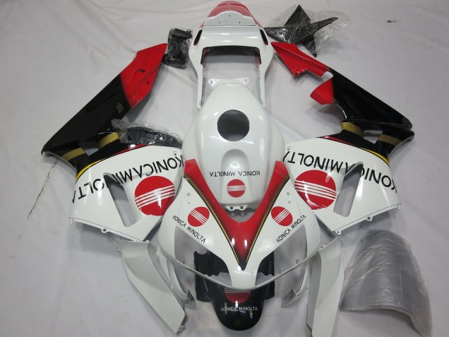03-04 Konica Minolta CBR600RR Motorrad Verkleidung 03-04 Konica Minolta CBR600RR Motorrad Verkleidung