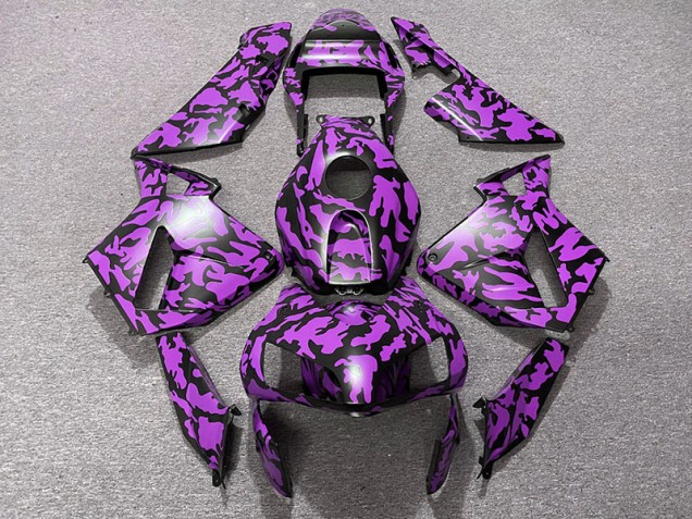 03-04 Lila Tarnung CBR600RR Motorrad Verkleidung