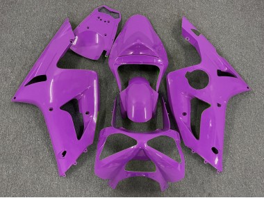 03-04 Magenta Glänzend Einfarbig ZX6R Motorrad Verkleidung