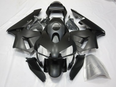 03-04 Matt Schwarz CBR600RR Motorrad Verkleidung