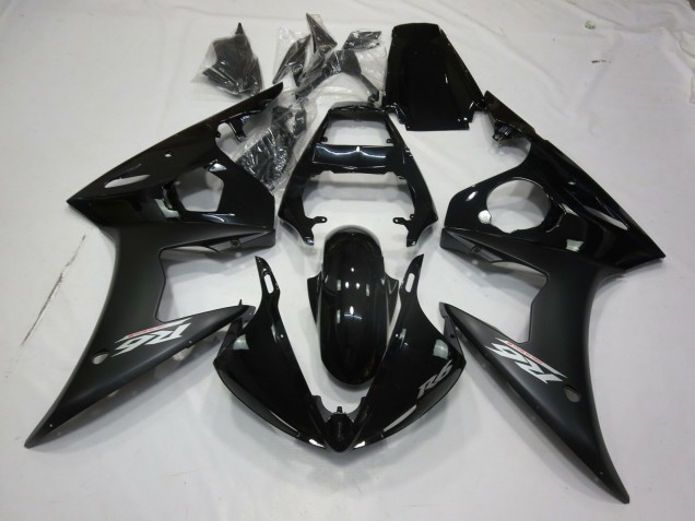 03-04 Matt Schwarz R6 Motorrad Verkleidung 03-04 Matt Schwarz R6 Motorrad Verkleidung