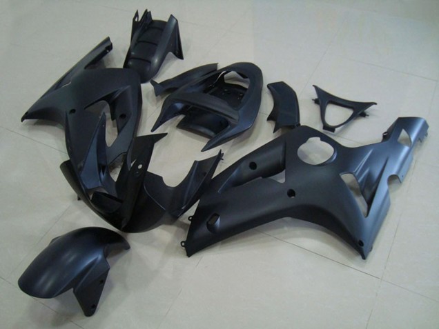 03-04 Matt Schwarz ZX6R Motorrad Verkleidung 03-04 Matt Schwarz ZX6R Motorrad Verkleidung