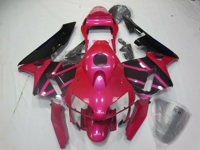 03-04 Pink & Schwarz CBR600RR Motorrad Verkleidung