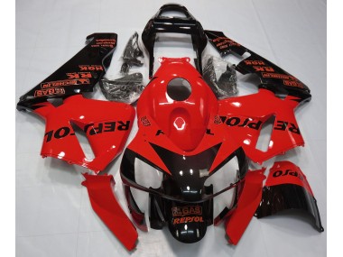 03-04 Rot Glänzend Repsol CBR600RR Motorrad Verkleidung