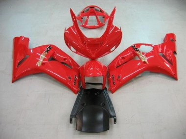 03-04 Rot Glänzend ZX6R Motorrad Verkleidung