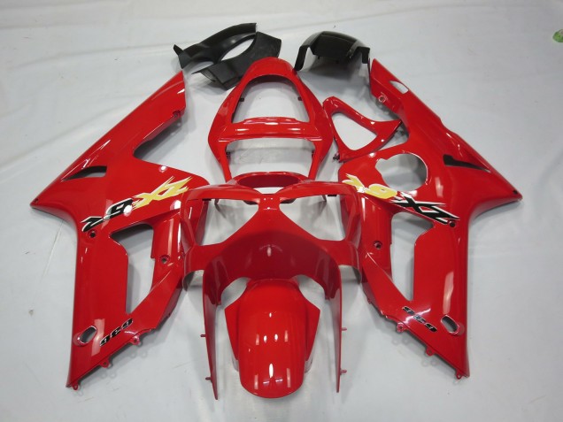 03-04 Rot Ninja ZX6R Motorrad Verkleidung 03-04 Rot Ninja ZX6R Motorrad Verkleidung