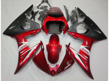 03-04 Rot & Weiß R6 Motorrad Verkleidung