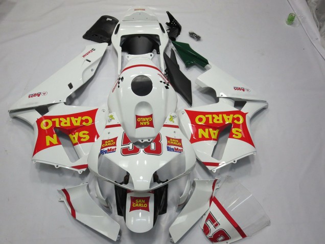 03-04 San Carlo 58 CBR600RR Motorrad Verkleidung 03-04 San Carlo 58 CBR600RR Motorrad Verkleidung