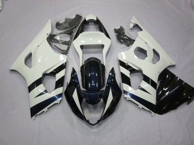 03-04 Weiß & Schwarz GSXR 1000 Motorrad Verkleidung
