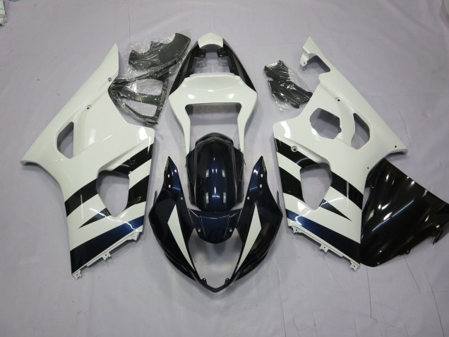 03-04 Weiß & Schwarz GSXR 1000 Motorrad Verkleidung