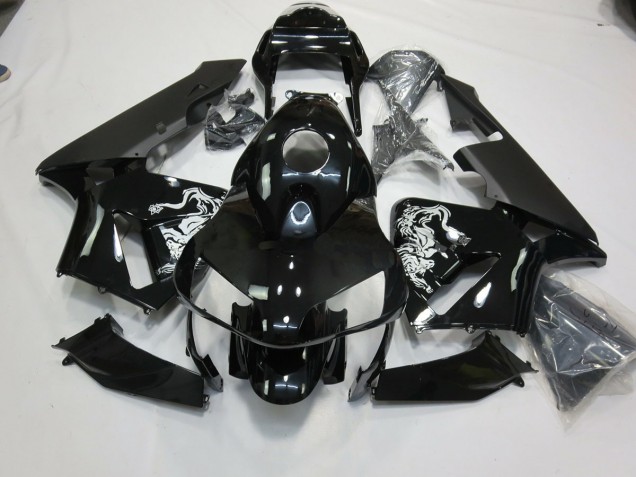 03-04 Schwarz Glänzend Sonderdesign CBR600RR Motorrad Verkleidung 03-04 Schwarz Glänzend Sonderdesign CBR600RR Motorrad Verkleidung