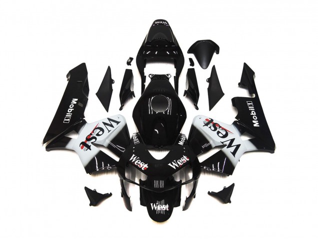 03-04 West Mobil 1 CBR600RR Motorrad Verkleidung