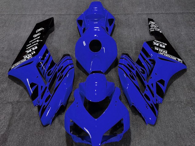 04-05 Blau Glänzend Flame CBR1000RR Motorrad Verkleidung 04-05 Blau Glänzend Flame CBR1000RR Motorrad Verkleidung