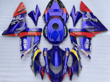 04-05 Blau & Rot Trickstar ZX10R Motorrad Verkleidung