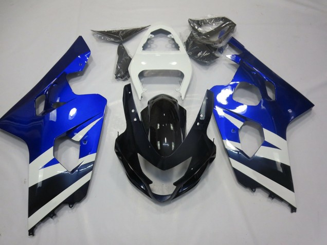 04-05 Blauweiß & Schwarz GSXR 600-750 Motorrad Verkleidung