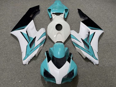 04-05 Cyan Weiß & Schwarz Glänzend CBR1000RR Motorrad Verkleidung