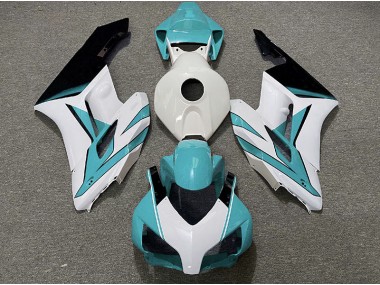 04-05 Cyan Weiß & Schwarz Glänzend CBR1000RR Motorrad Verkleidung
