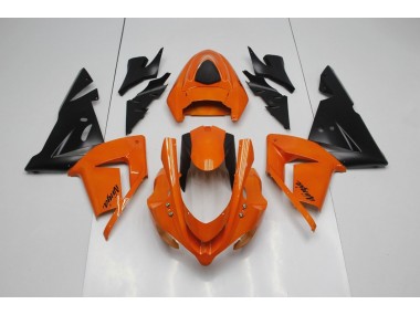 04-05 Einfacher Orange Ninja ZX10R Motorrad Verkleidung