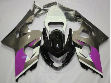 04-05 Glänzend Grau GSXR 600-750 Motorrad Verkleidung